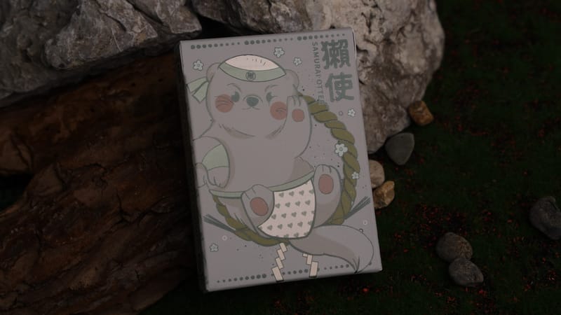 Room One Cards《SAMURAI OTTER》Playing Cards 啤牌(MIZU EDITION (STANDARD BLUE))