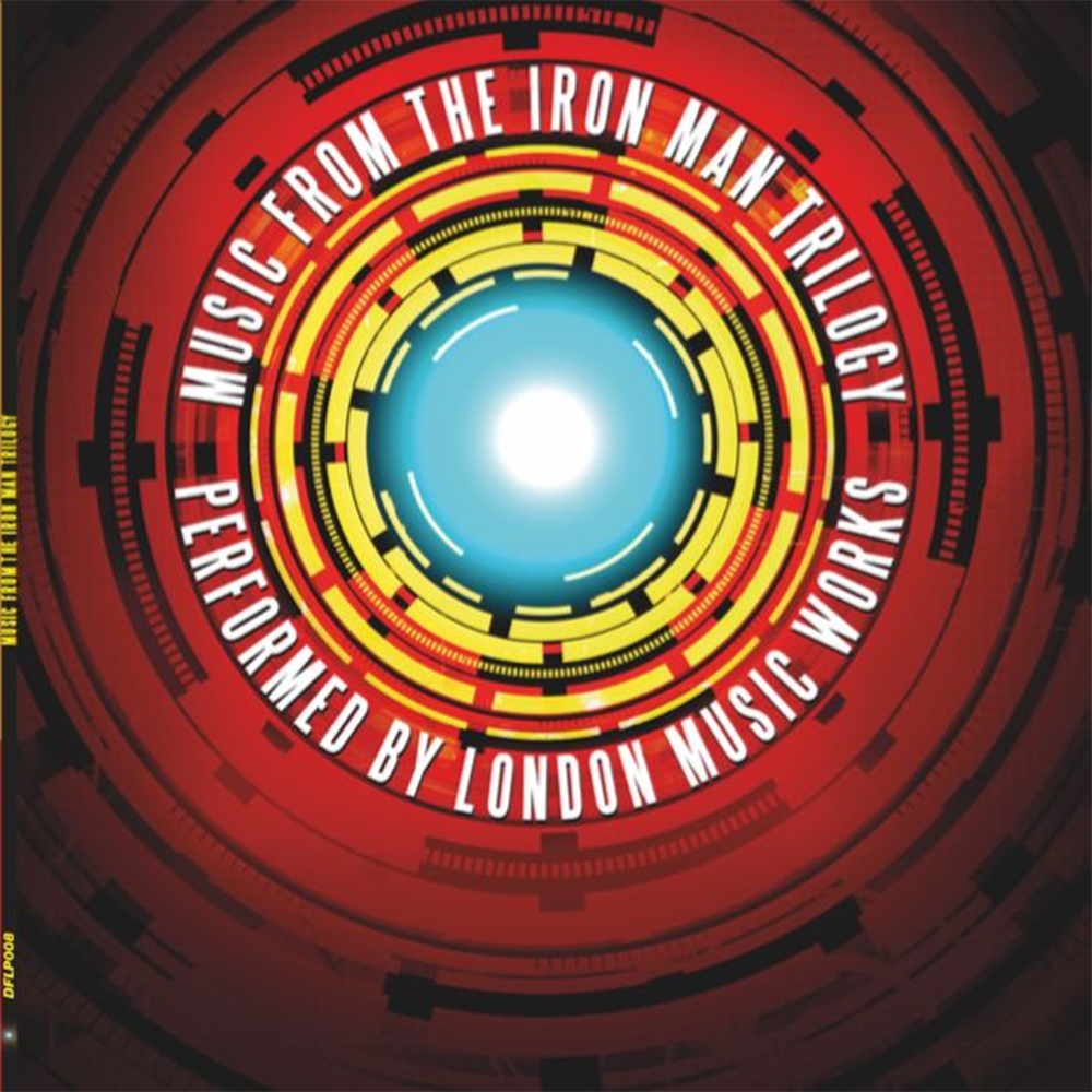 《鐵甲奇俠 三部曲》Music from the Iron Man Trilogy 黑膠唱片(黑色普通版-雙片裝)