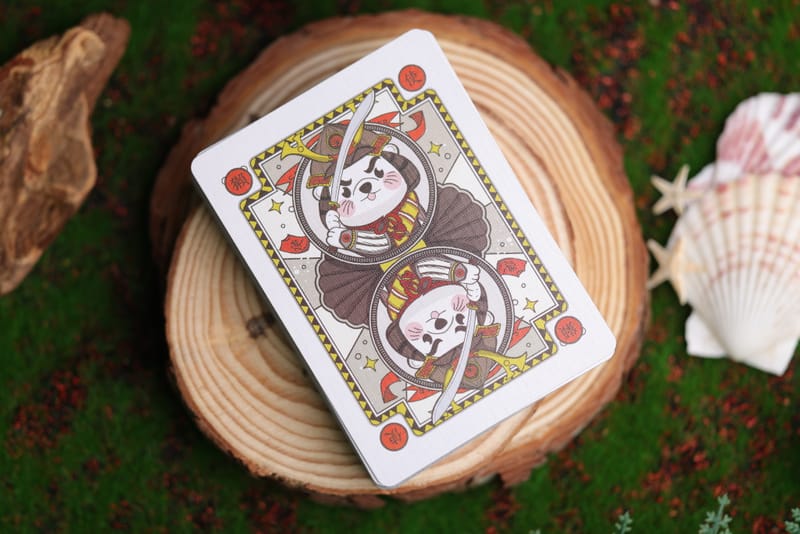 Room One Cards《SAMURAI OTTER》Playing Cards 啤牌(HONO EDITION (STANDARD RED))
