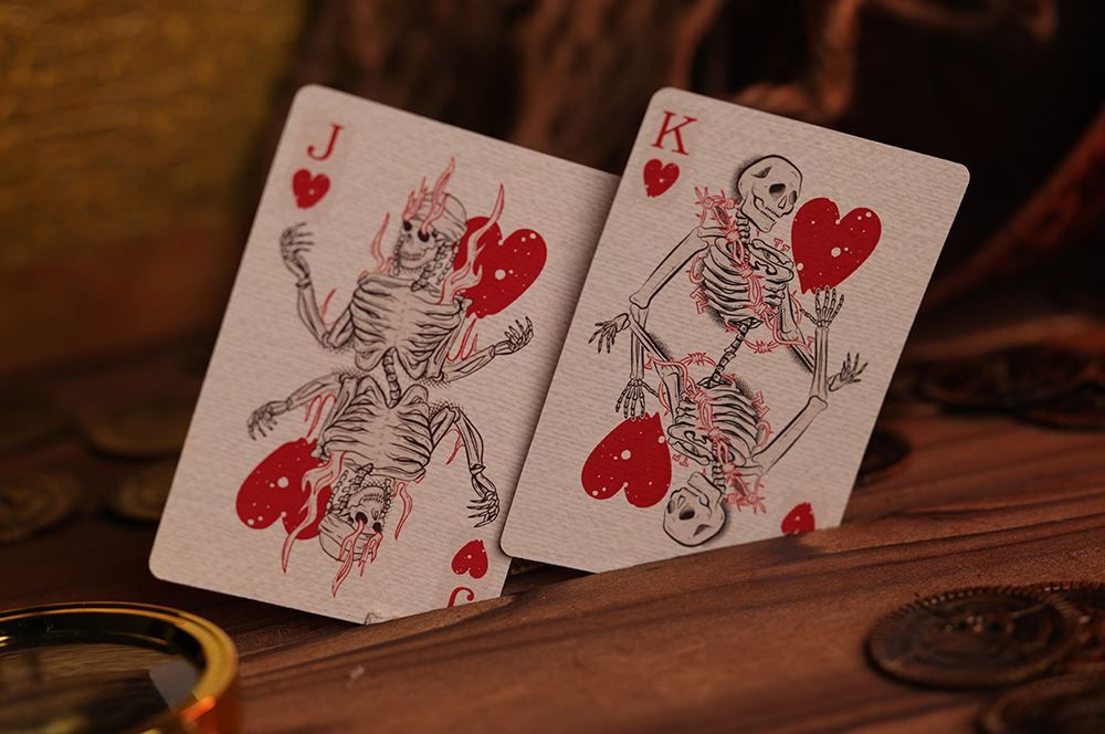 Room One Cards《THE TRIAL OF BLACKBEARD》Playing Cards 啤牌(PEARL-STANDARD EDITION)