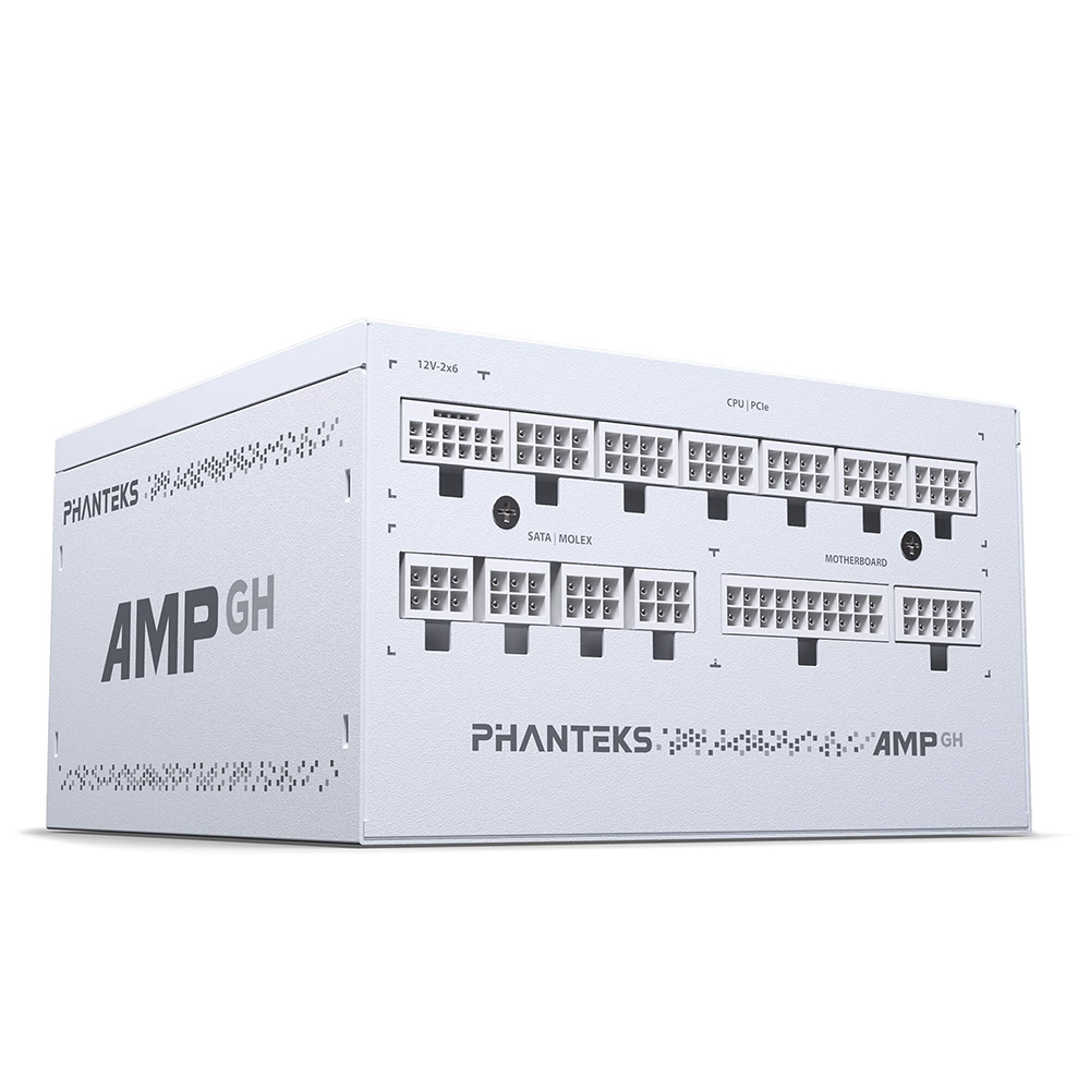 PHANTEKS AMP GH 80Plus Platinum ATX3.1 1000W 白金牌全模組電源供應器(1000W-白色)