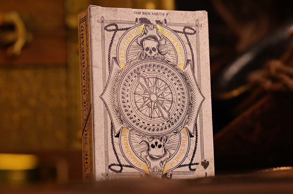 Room One Cards《THE TRIAL OF BLACKBEARD》Playing Cards 啤牌(PEARL-STANDARD EDITION)