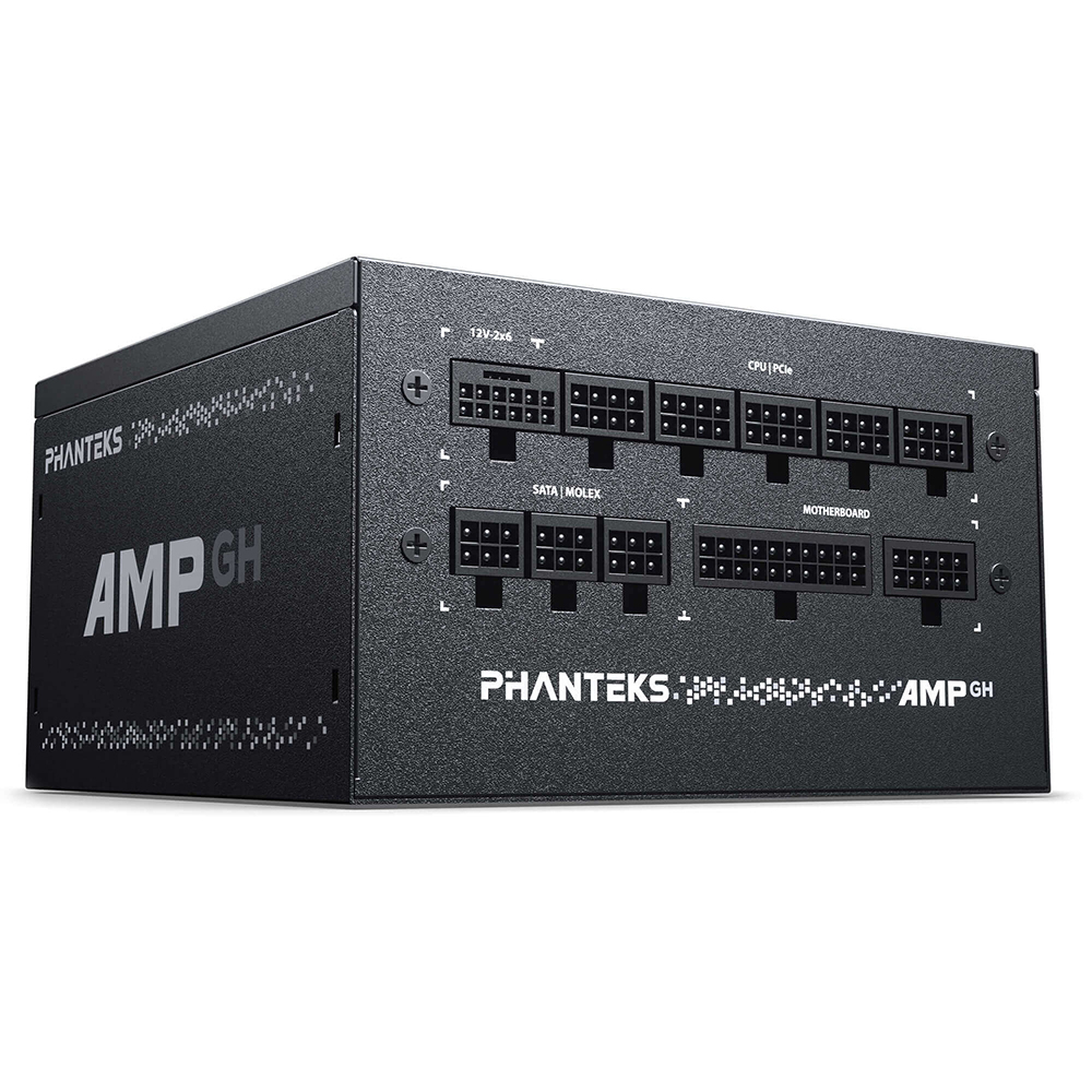PHANTEKS AMP GH 80Plus Gold ATX3.1 850W 金牌全模組電源供應器(850W-黑色)