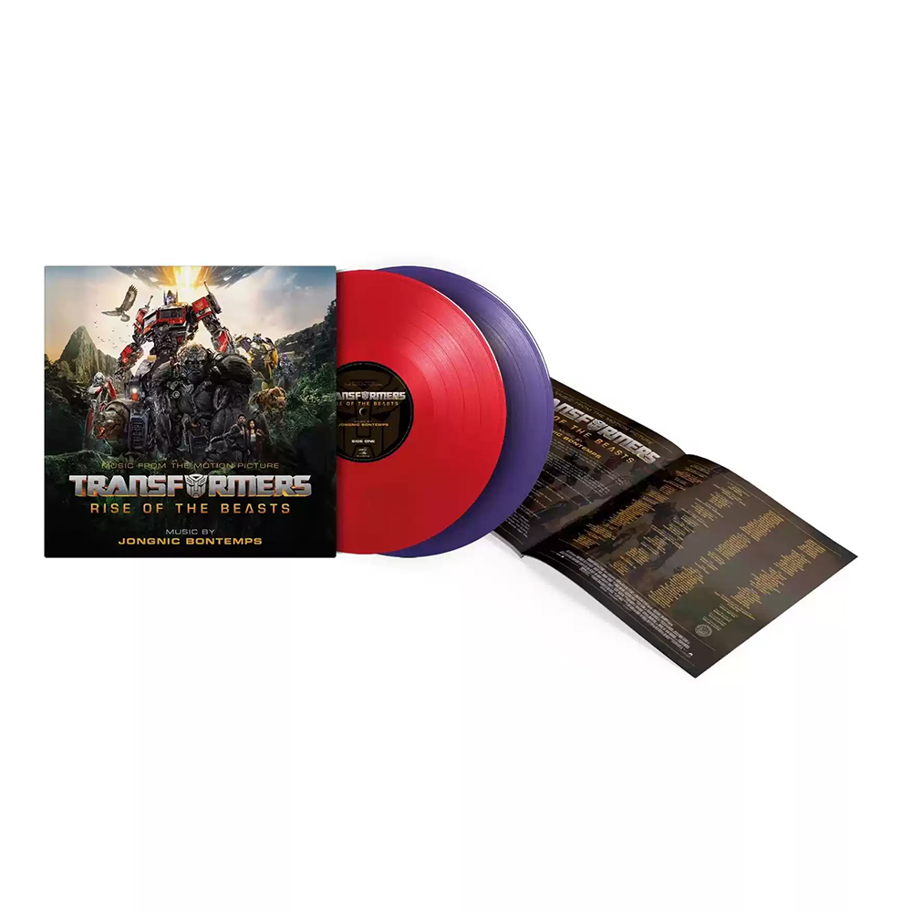《變形金剛：狂獸崛起》Transformers Rise Of The Beasts (Expanded Edition) 黑膠唱片(紅紫彩膠限量版-雙片裝)