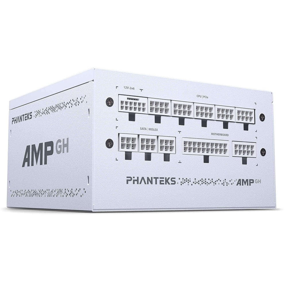 PHANTEKS AMP GH 80Plus Gold ATX3.1 850W 金牌全模組電源供應器(850W-白色)