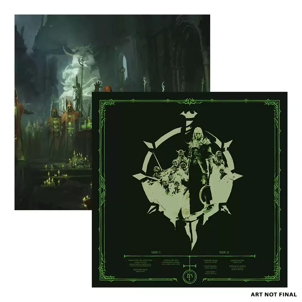《暗黑破壞神4》Diablo IV 黑膠唱片(彩膠限量版-四片裝)
