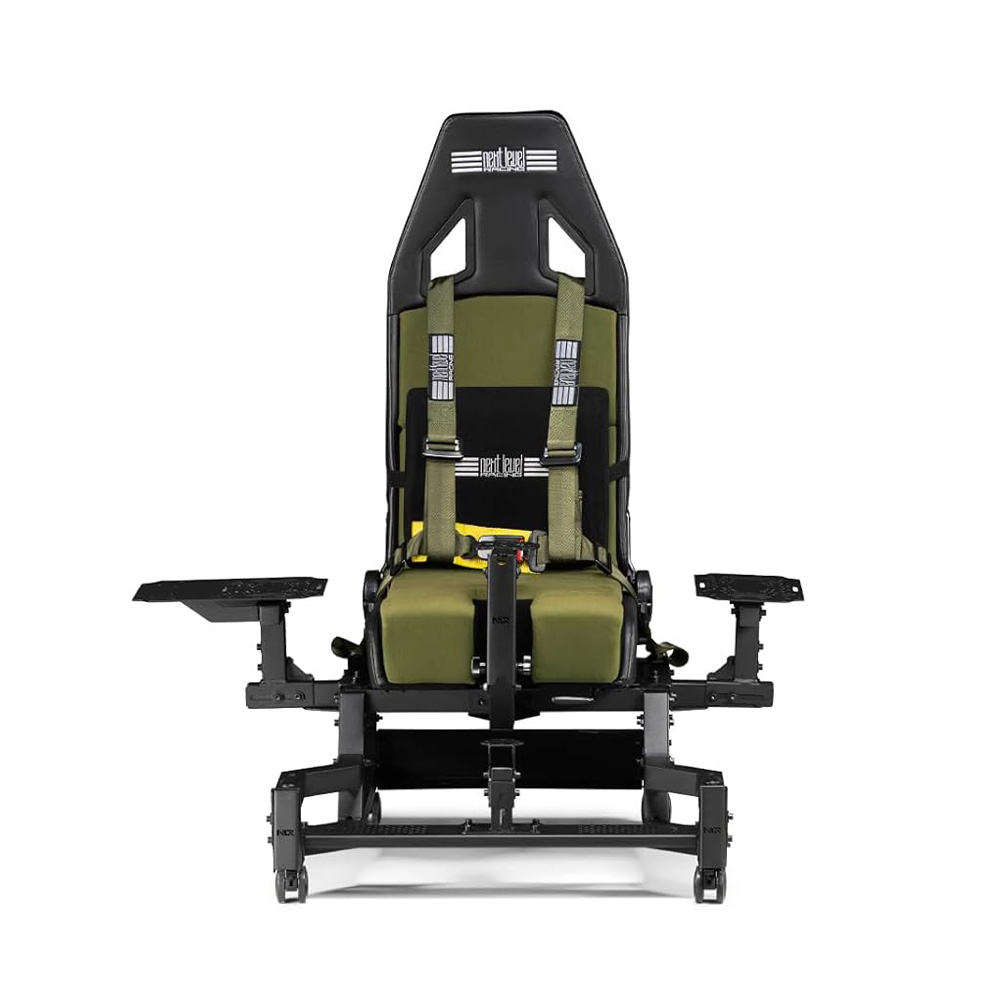 Next Level Racing Flight Seat Pro Boeing Military Edition模擬飛行座椅(NLR-S039)(波音官方授權軍綠色特別版)