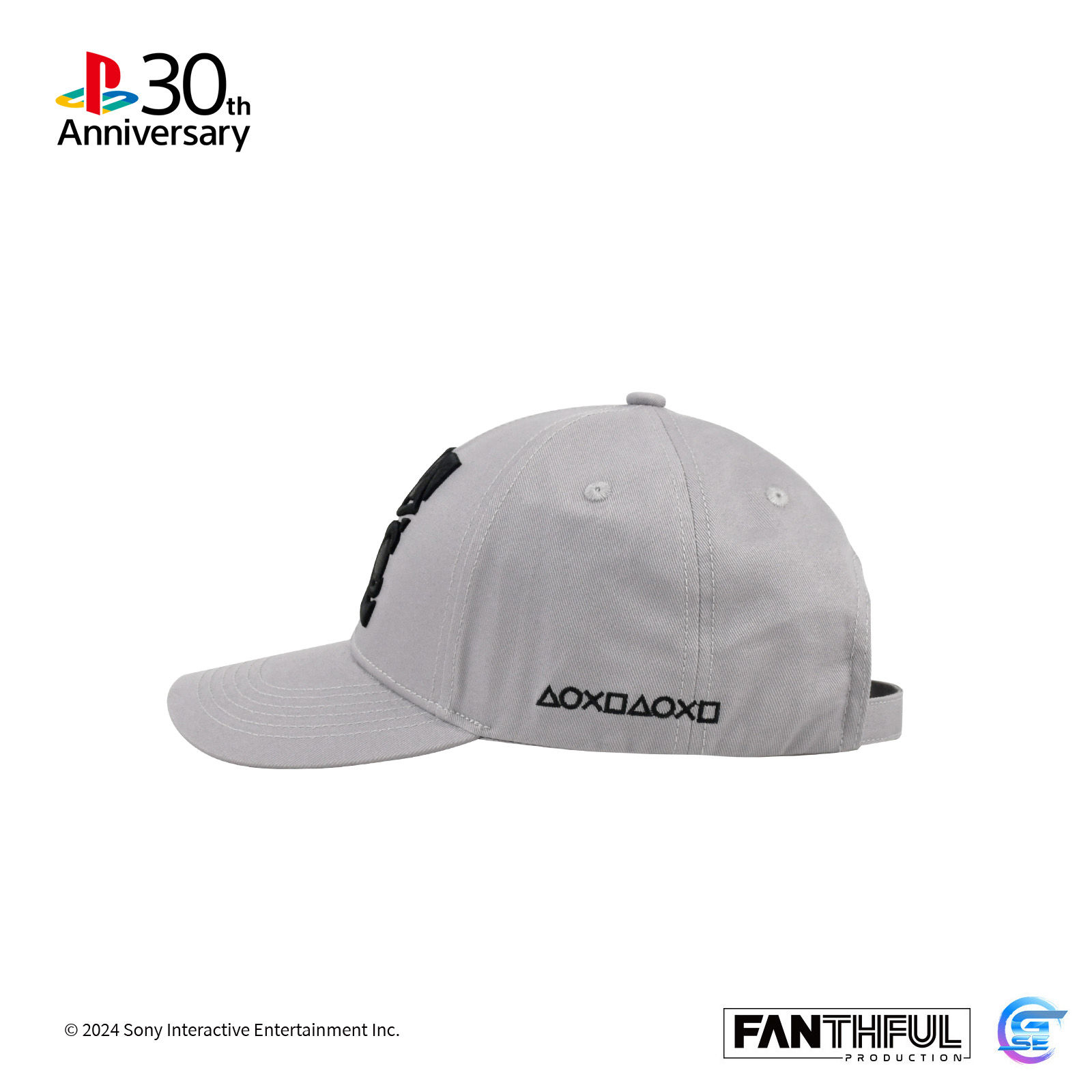 PlayStation 30週年主題系列周邊精品(帽子)