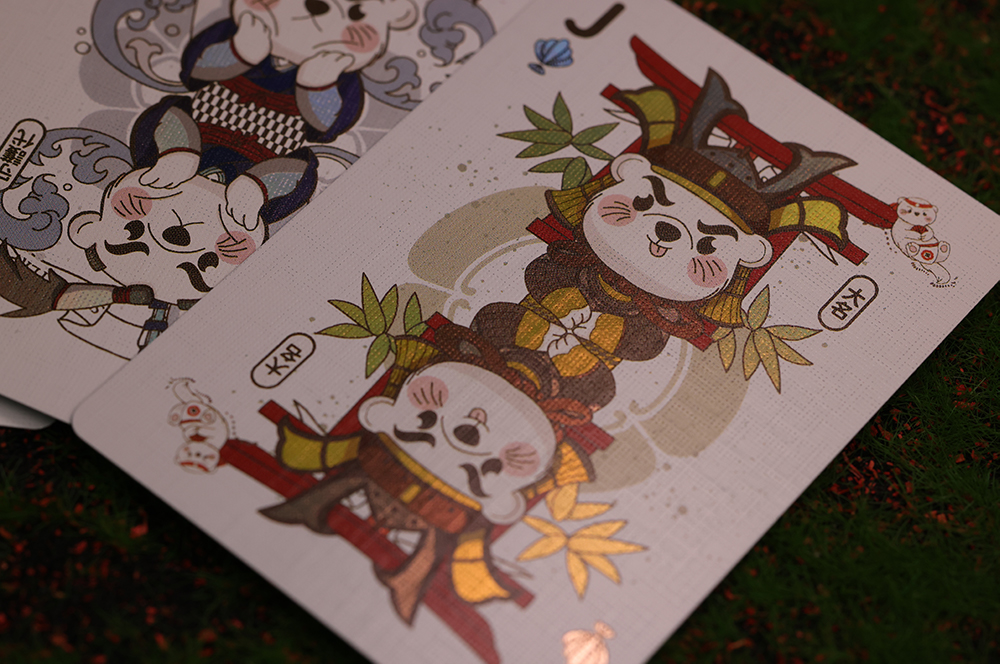 Room One Cards《SAMURAI OTTER》Playing Cards 啤牌(SCARLET BUSHIDO EDITION (SPECIAL RED))