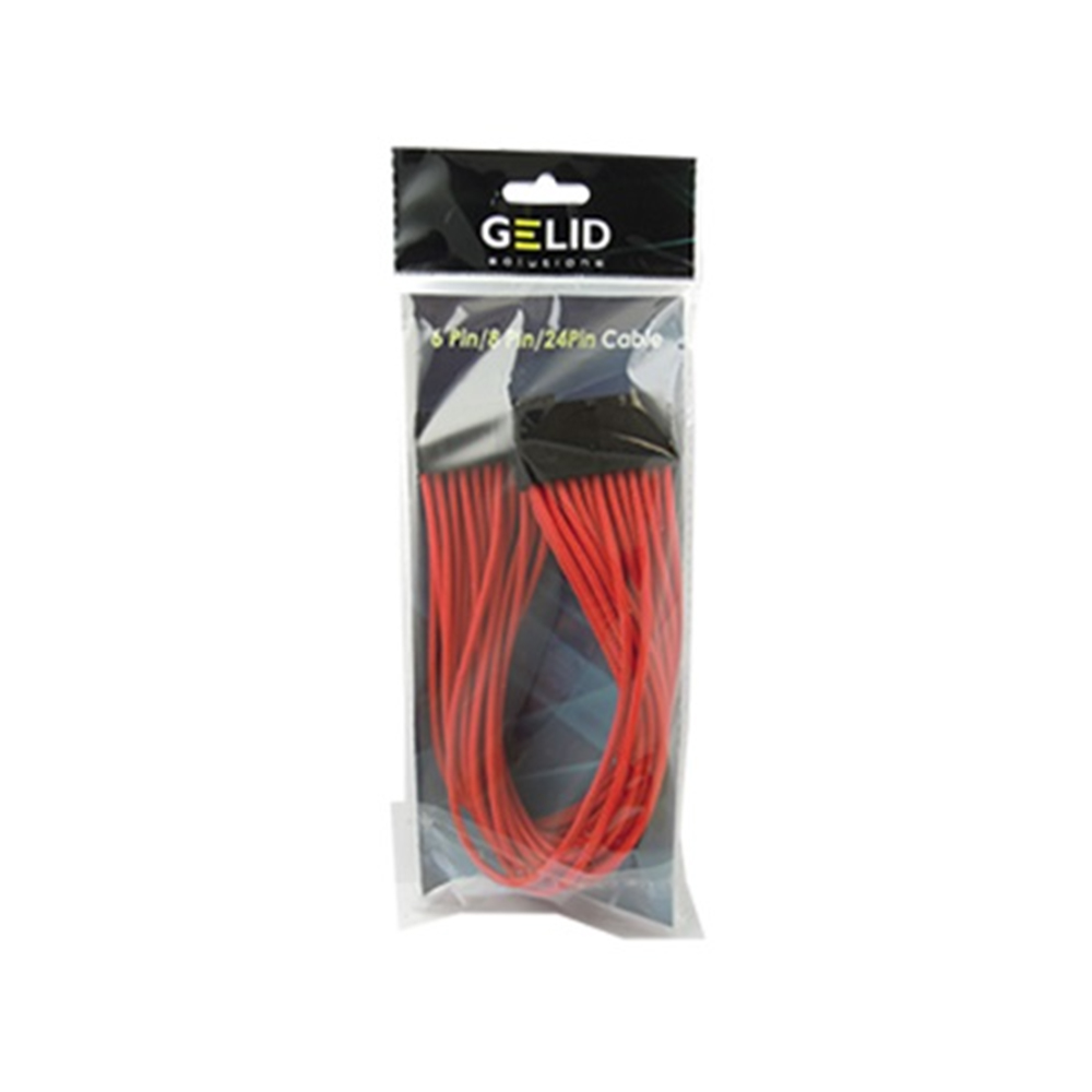 GELID 24 PIN Cable SINGLE SLEEVED 編織延長線