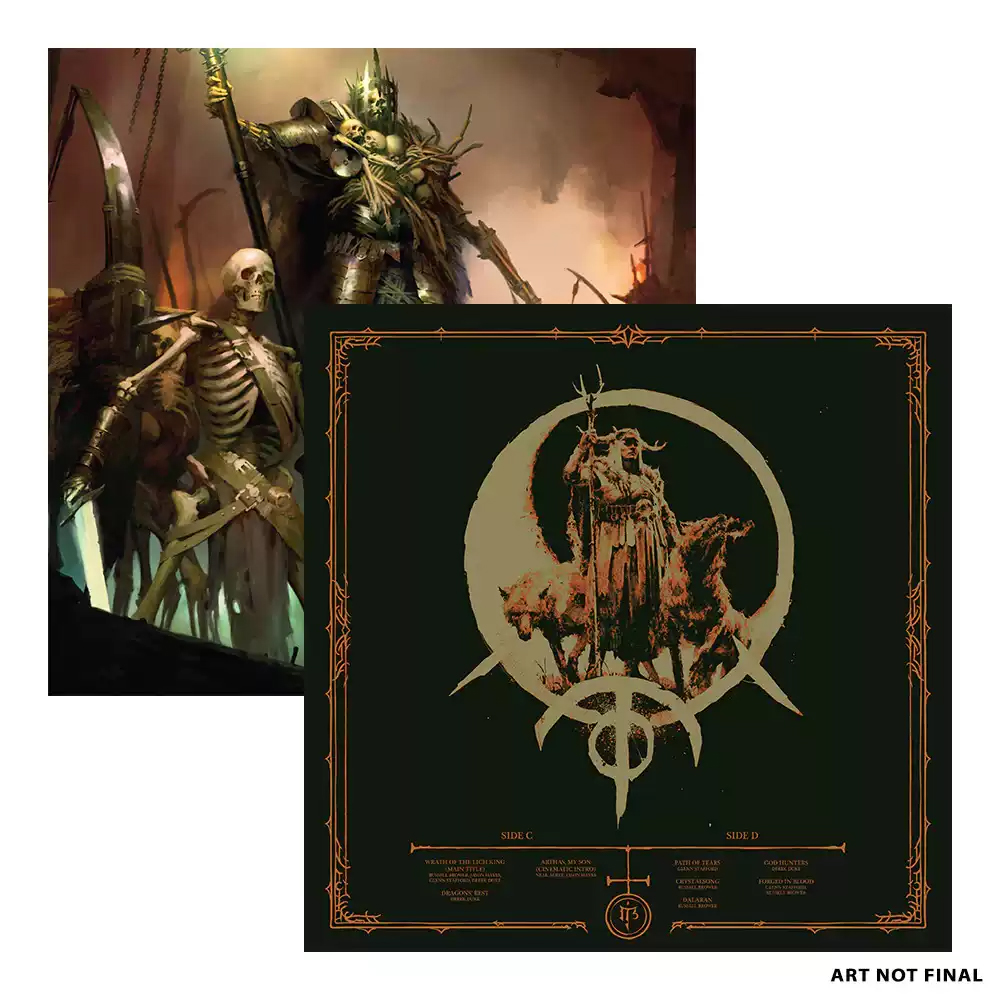 《暗黑破壞神4》Diablo IV 黑膠唱片(彩膠限量版-四片裝)