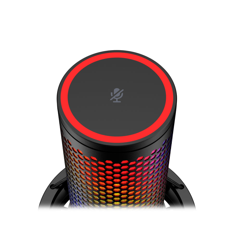 HyperX QuadCast 2 S RGB USB電容式麥克風(黑色)