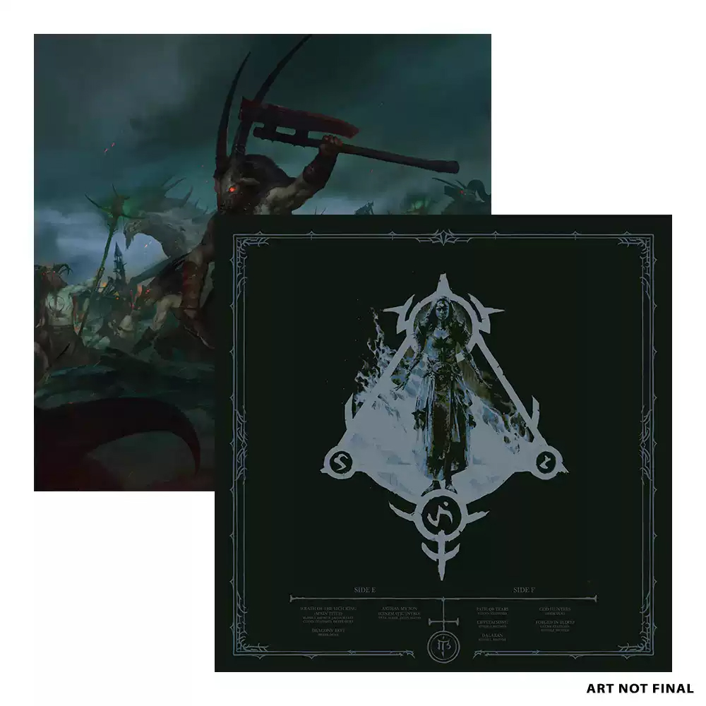 《暗黑破壞神4》Diablo IV 黑膠唱片(彩膠限量版-四片裝)