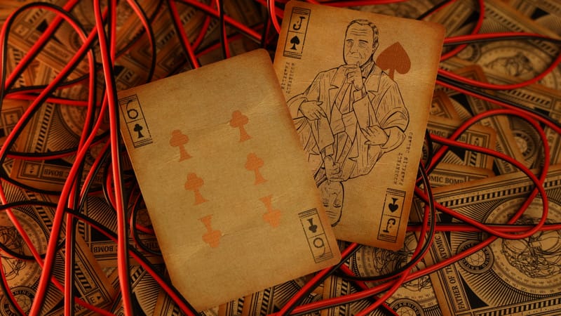 Room One Cards《FATHER OF THE ATOMIC BOMB: OPPENHEIMER》Playing Cards 啤牌(NUCLEUS EDITION)