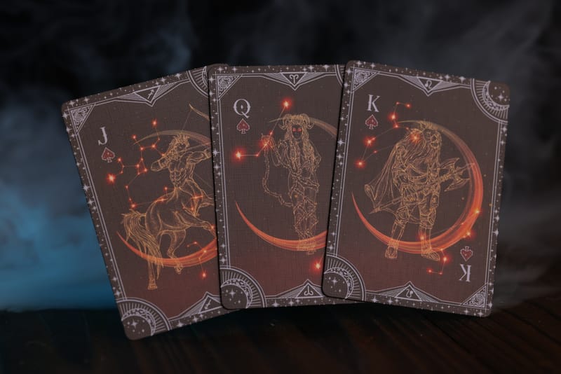 Room One Cards《Warrior of the Star》Playing Cards 啤牌(NIGHT BLUE EDITION)