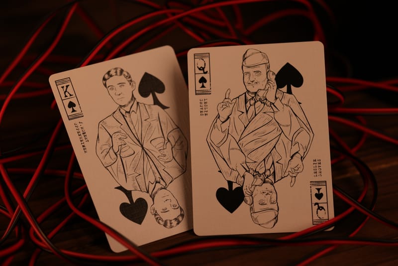 Room One Cards《FATHER OF THE ATOMIC BOMB: OPPENHEIMER》Playing Cards 啤牌(FISSION GREY EDITION)