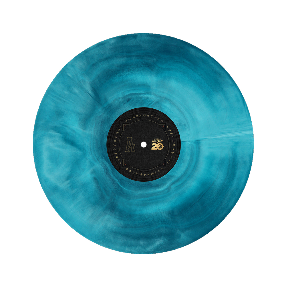 《魔獸世界》World of Warcraft: 20 Years of Music 4XLP 黑膠唱片(20週年紀念音樂集-彩膠豪華版-四片裝)