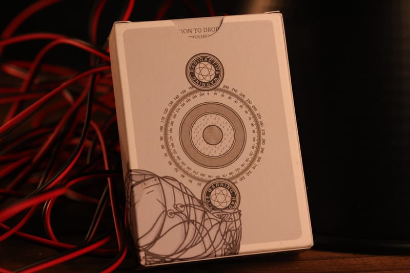 Room One Cards《FATHER OF THE ATOMIC BOMB: OPPENHEIMER》Playing Cards 啤牌(FISSION GREY EDITION)