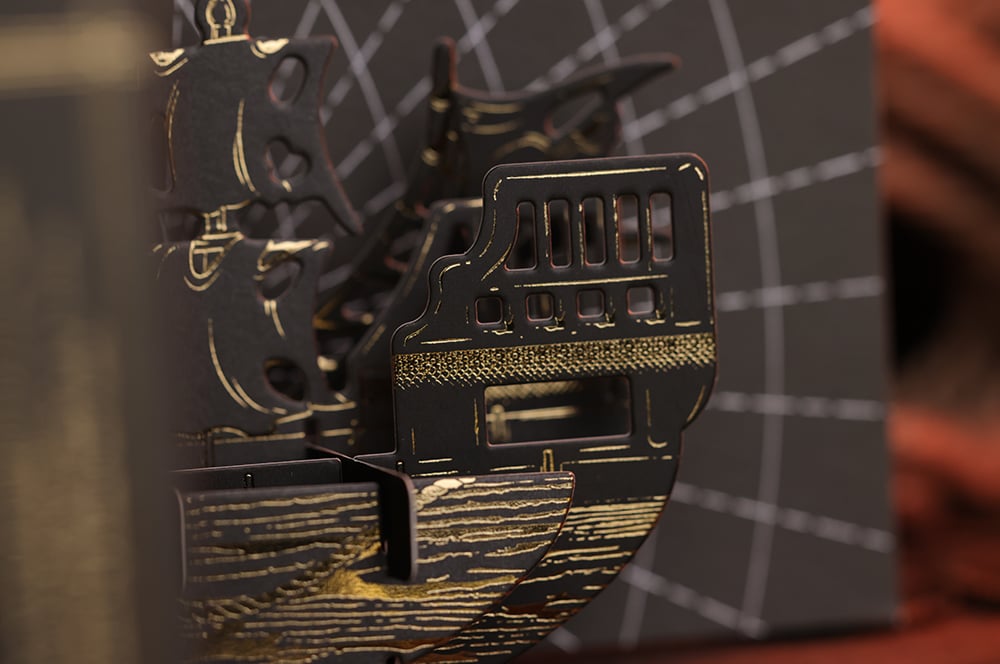 Room One Cards《THE TRIAL OF BLACKBEARD》Playing Cards 啤牌(OBSIDIAN-SPECIAL EDITION)