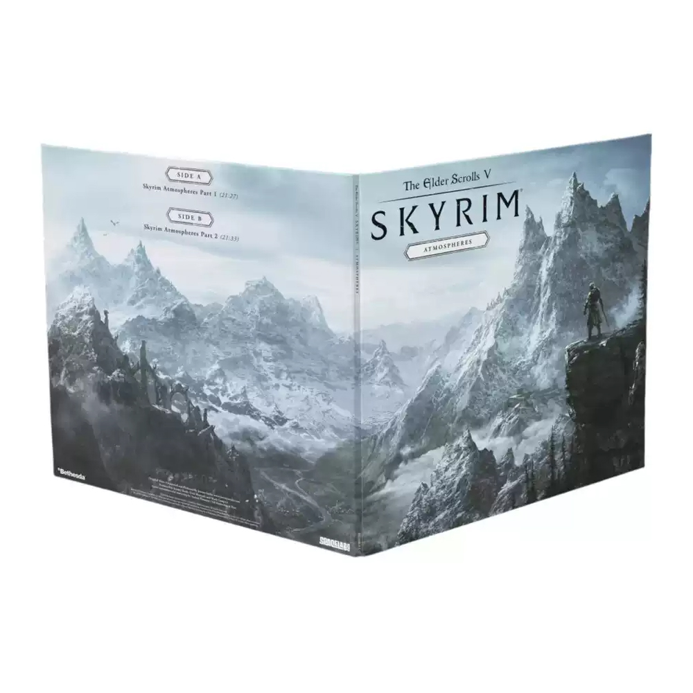 《上古卷軸5：無界天際》The Elder Scrolls V: Skyrim Atmospheres LP 黑膠唱片(LITA專屬彩噴版-單片裝)