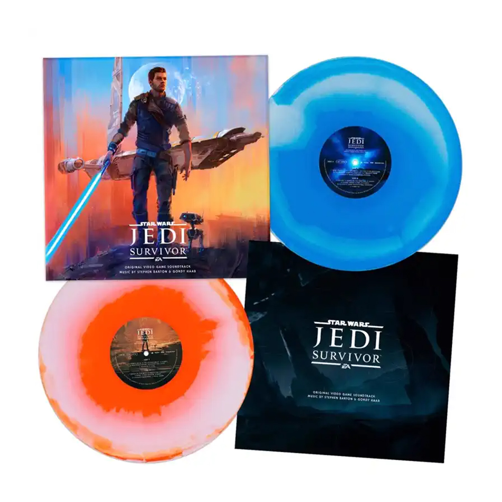 《星際大戰絕地：倖存者》Star Wars Jedi：Survivor 遊戲原聲帶 黑膠唱片(彩膠限量版-雙片裝)