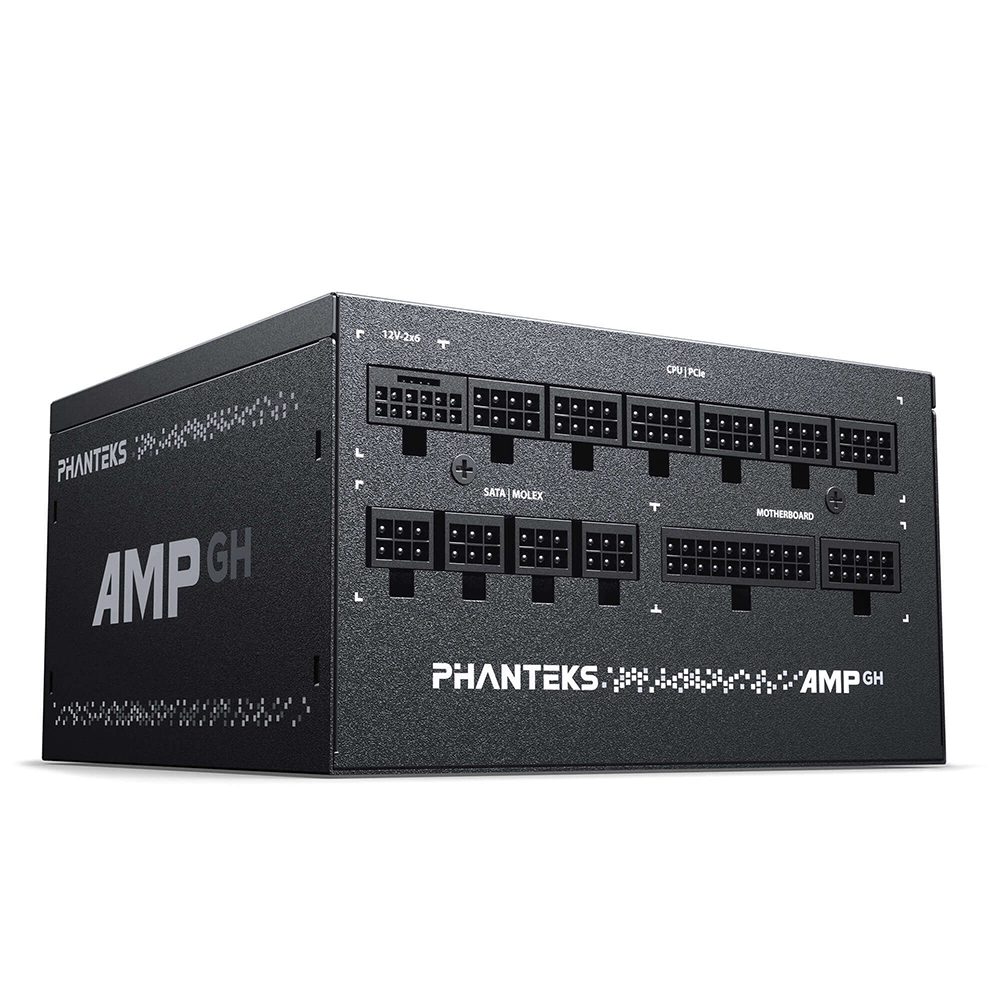 PHANTEKS AMP GH 80Plus Platinum ATX3.1 1000W 白金牌全模組電源供應器(1000W-黑色)