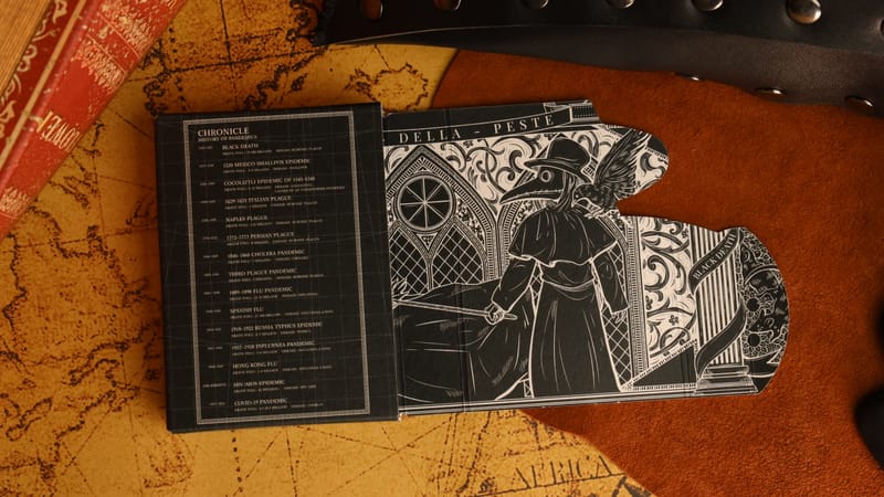 Room One Cards《瘟疫醫生：PLAGUE DOCTOR》Playing Cards 啤牌(MASK EDITION)