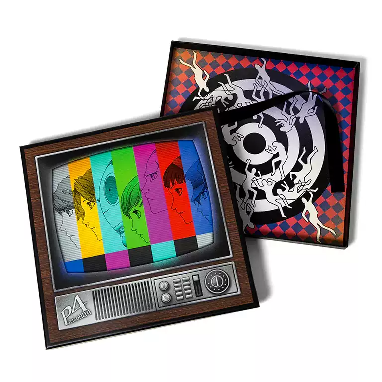 《女神異聞錄4》Persona 4 Vinyl Soundtrack 4xLP 黑膠唱片(彩膠豪華盒裝版-四片裝)