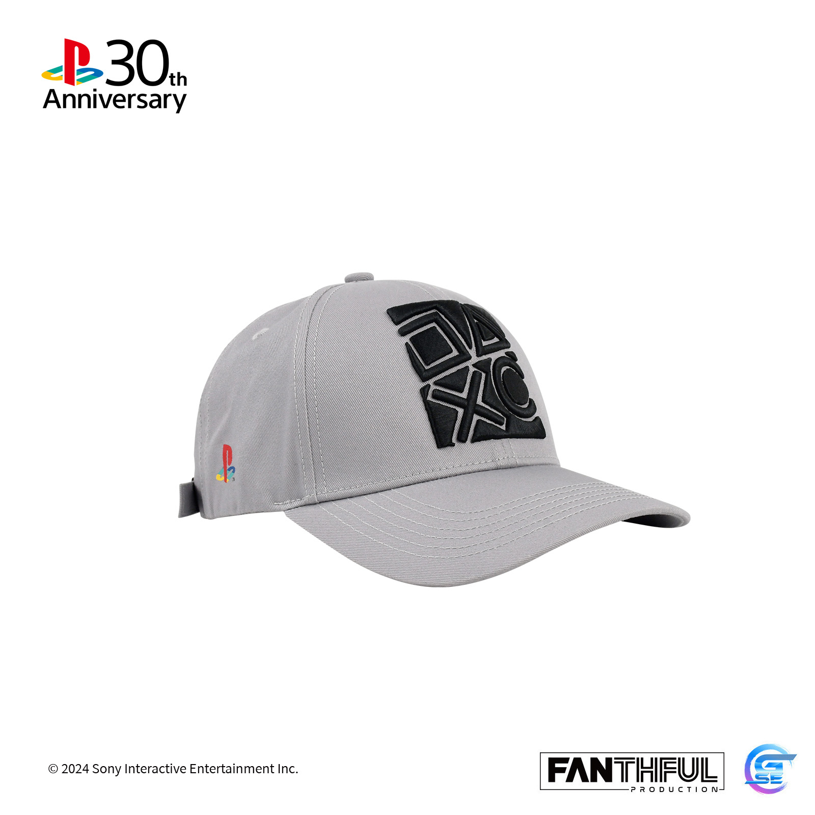 PlayStation 30週年主題系列周邊精品(帽子)