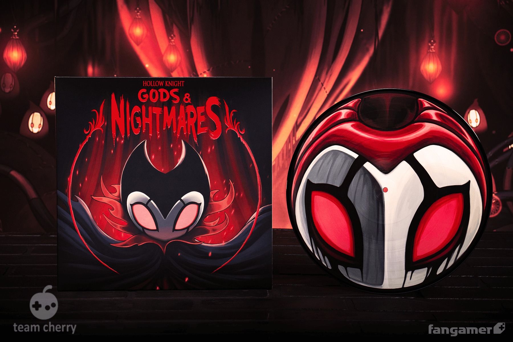 《空洞騎士：諸神與夢魘》Hollow Knight Gods & Nightmares 遊戲原聲帶 黑膠唱片(彩膠版-單片裝)