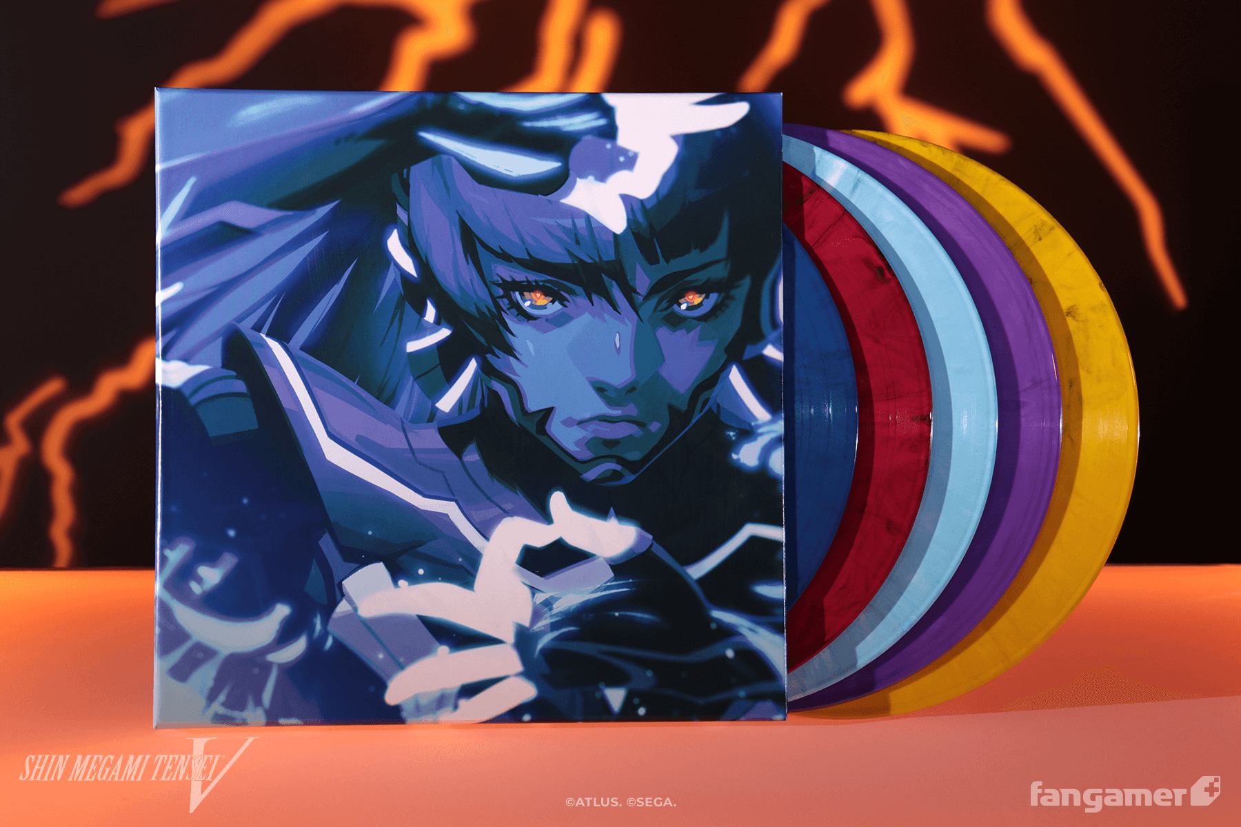 《真・女神轉生V》Shin Megami Tensei V Vinyl Soundtrack Box Set 黑膠唱片(彩膠豪華盒裝版-五片裝)