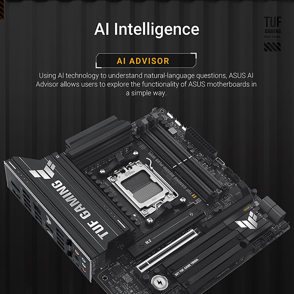 ASUS TUF GAMING B850M-PLUS WIFI 主機板(MB-BB85TMW)