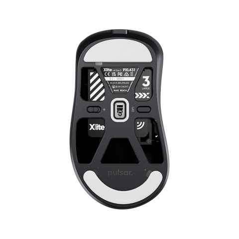 Pulsar Xlite V4 無線遊戲滑鼠(Black-Large)
