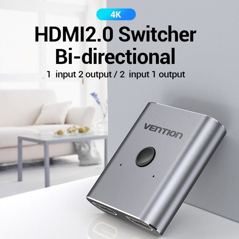 Vention 4K HDMI Bi-Direction Switcher 2出1雙向傳輸HDMI切換器