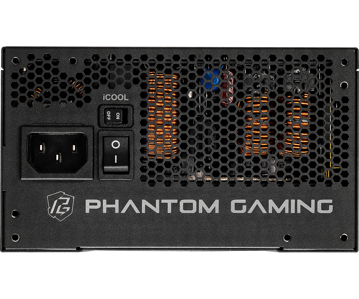 ASRock Phantom Gaming 80Plus ATX3.1 850W 金牌全模組電源供應器(850W)
