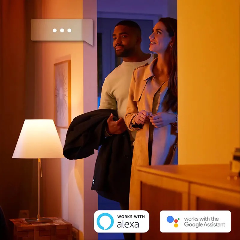 Philips Hue White Ambiance 11W A60 E27 黃白光智能燈膽