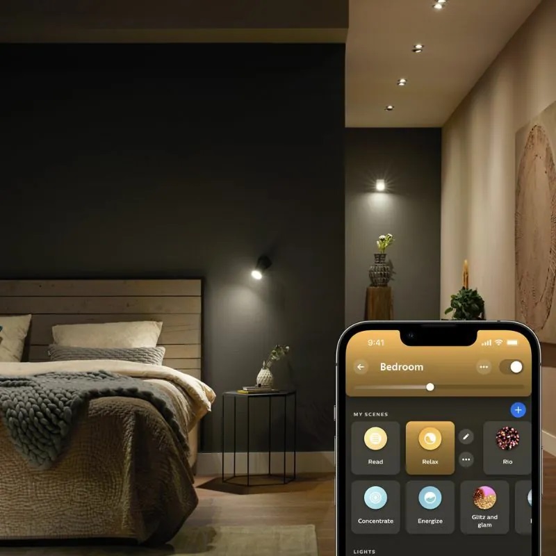 Philips Hue White and Color Ambiance 5.0W MR16 彩光+白光智能燈膽