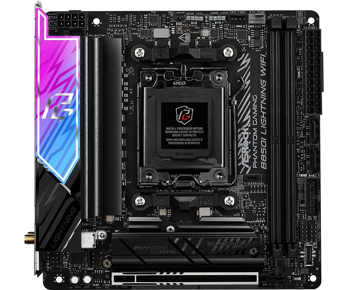 ASRock B850I Lightning WiFi ITX主機板(B850I LIGHTNING WIFI)