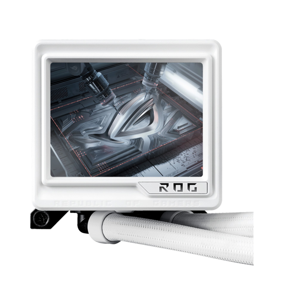 ASUS ROG RYUJIN III Extreme 水冷散熱器(白色-ARGB-LCD-360mm)