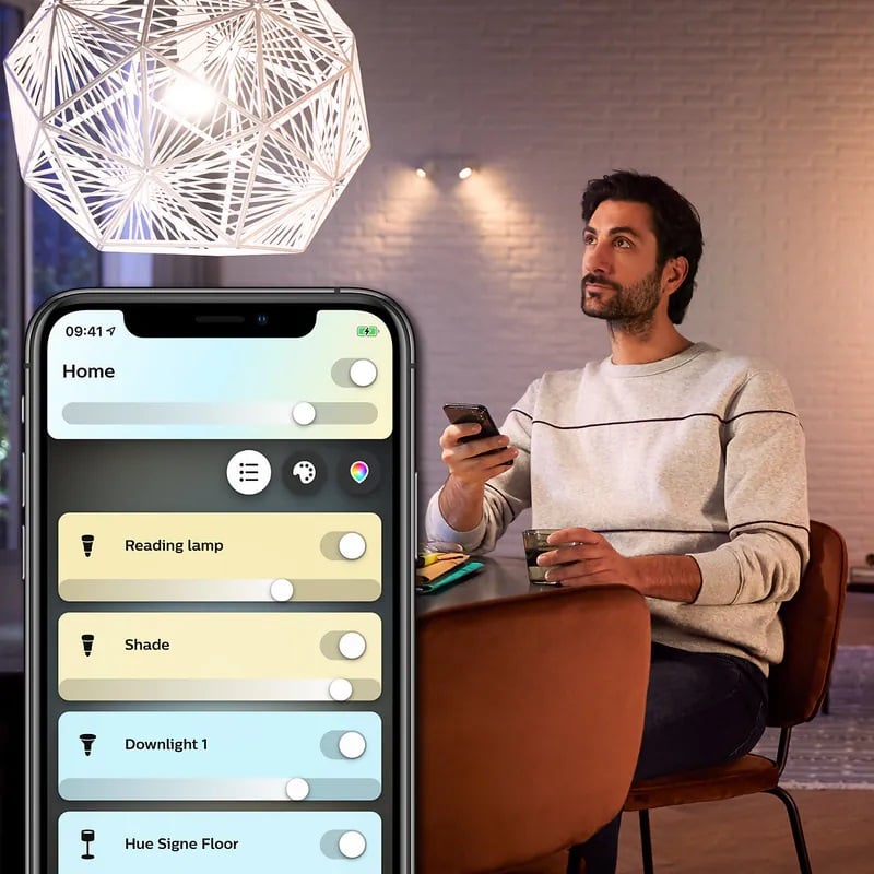 Philips Hue White Ambiance 11W A60 E27 3set sb 黃白光智能燈膽入門套裝(3黃白光燈膽+橋接器+智能按鈕)