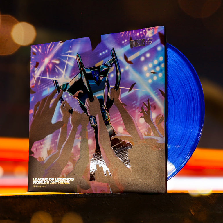 《英雄聯盟世界大賽主題曲：第一集》League of Legends Worlds Anthems Vol 1 2014-2023 黑膠唱片(藍色彩膠版-單片裝)