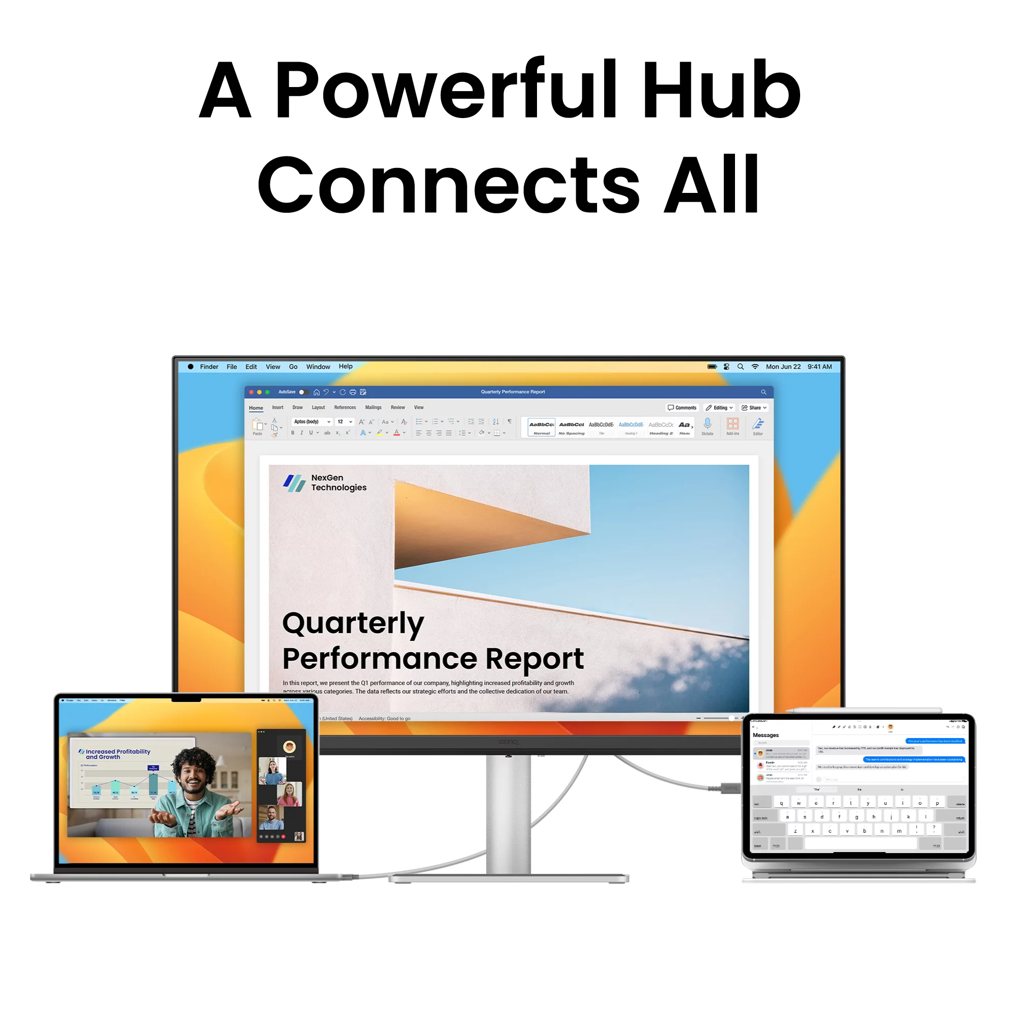 BenQ MA270U 27吋 4K UHD 60Hz IPS 超高清顯示器 for MacBook