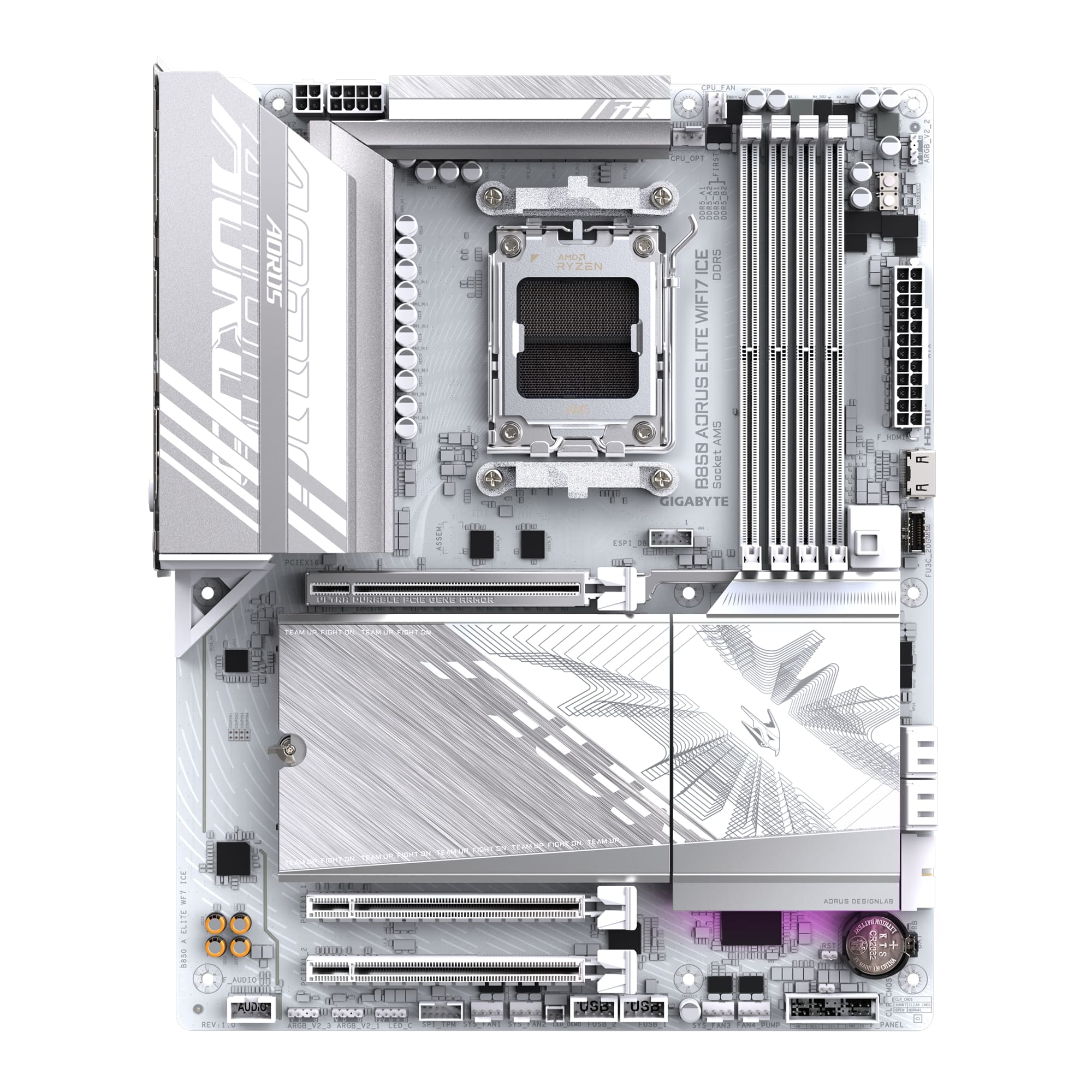 Gigabyte B850 AORUS ELITE ICE WiFi7 主機板(GA-B850 A ELITE WF7 ICE)