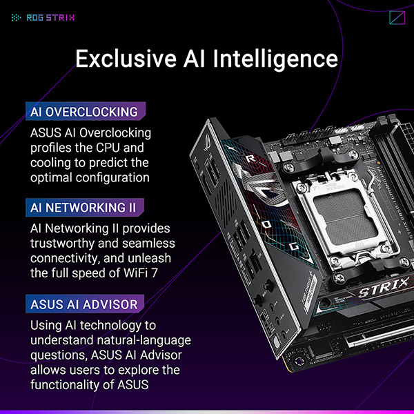 ASUS ROG STRIX B850-I GAMING WIFI 主機板(MB-BB85SIW)