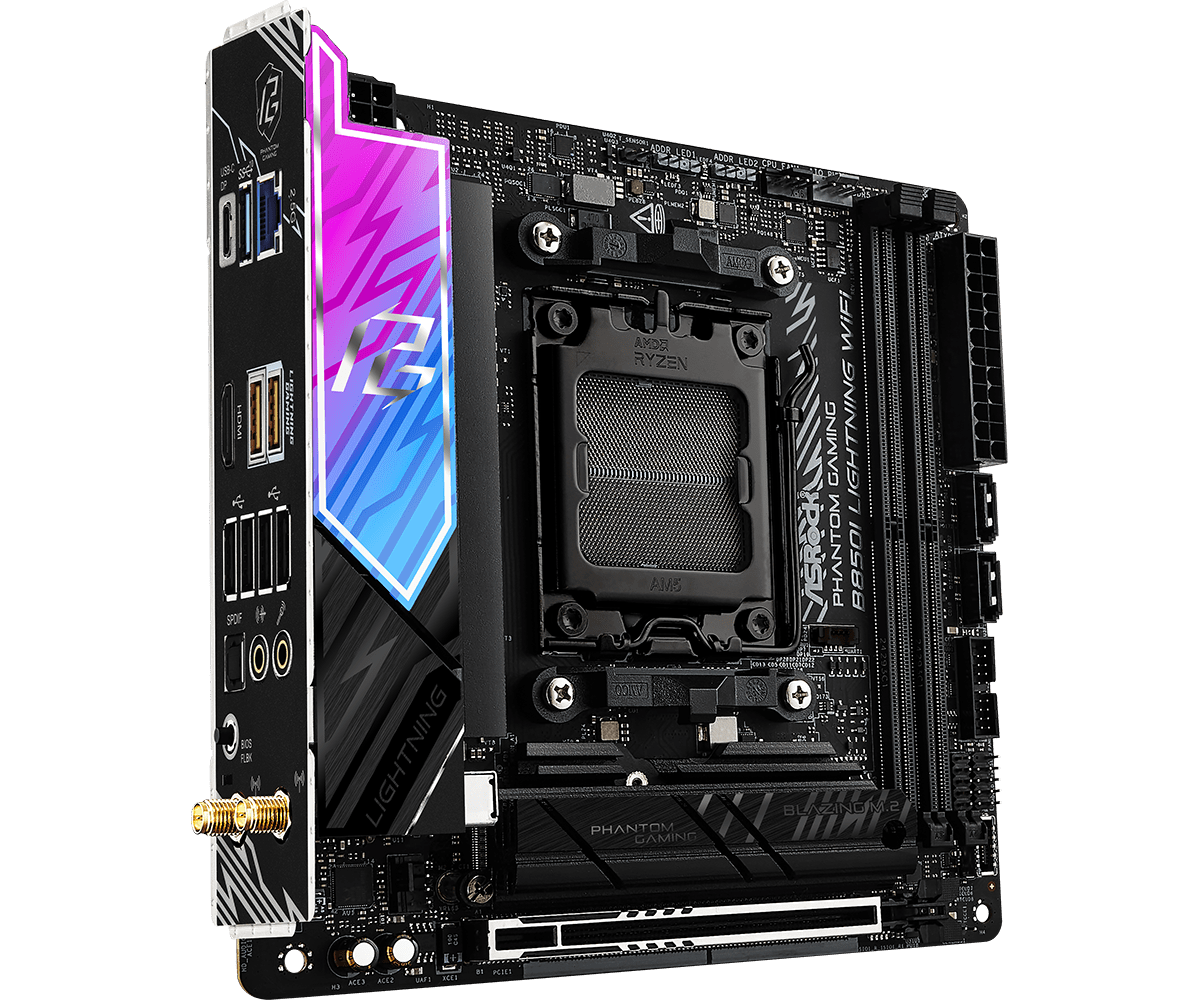 ASRock B850I Lightning WiFi ITX主機板(B850I LIGHTNING WIFI)