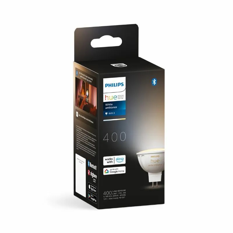 Philips Hue White Ambiance 5.1W MR16 黃白光智能燈膽