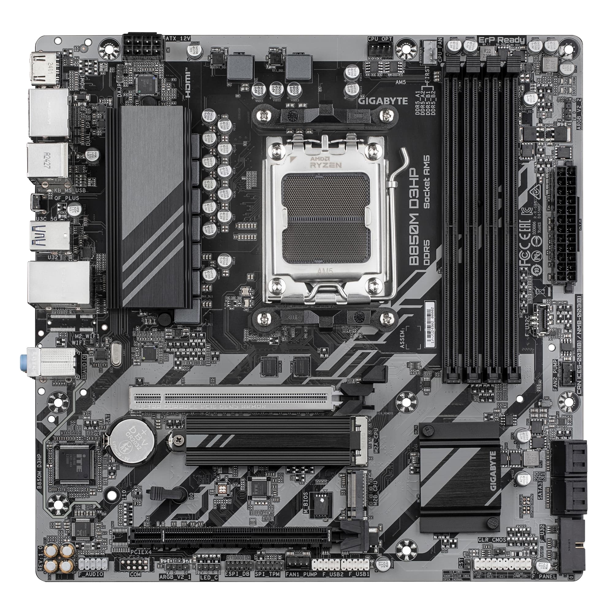 Gigabyte B850M D3HP 主機板(GA-B850M D3HP)