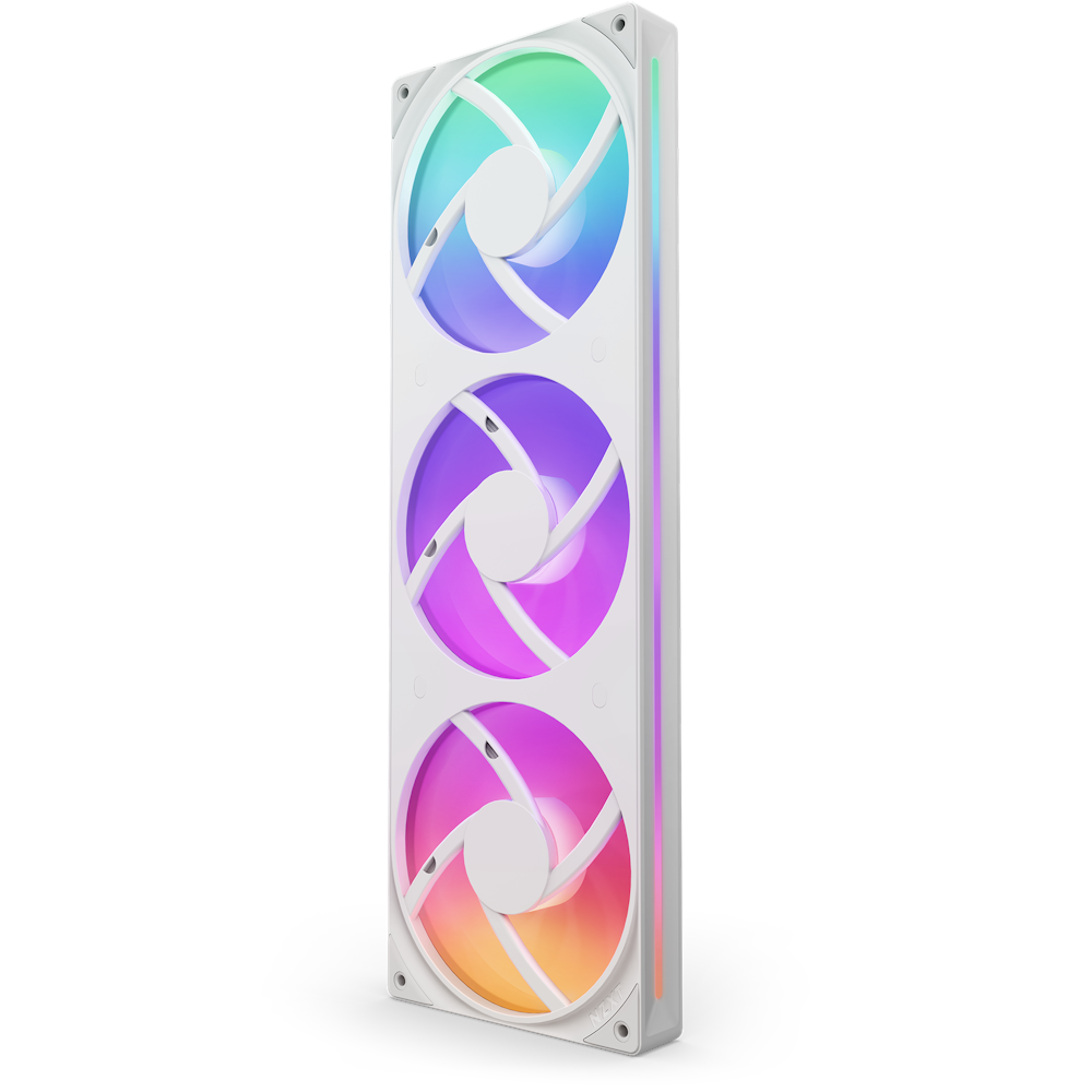 NZXT F360 RGB Core 一體式風扇(白色)