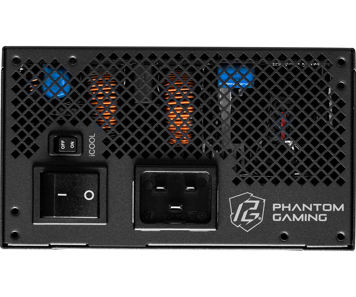 ASRock Phantom Gaming 80Plus ATX3.1 1600W 金牌全模組電源供應器(1600W)