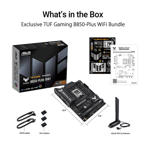 ASUS TUF GAMING B850-PLUS WIFI 主機板(MB-BB85T+W)